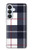 S3452 Plaid Fabric Pattern Hülle Schutzhülle Taschen für Samsung Galaxy S26 Plus