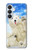 S3794 Arctic Polar Bear and Seal Paint Hülle Schutzhülle Taschen für Samsung Galaxy S26 Plus