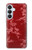 S3817 Red Floral Cherry blossom Pattern Hülle Schutzhülle Taschen für Samsung Galaxy S26 Plus