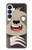 S3855 Sloth Face Cartoon Hülle Schutzhülle Taschen für Samsung Galaxy S26 Plus