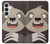 S3855 Sloth Face Cartoon Hülle Schutzhülle Taschen für Samsung Galaxy S26 Plus