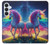 S3977 Colorful Unicorn Hülle Schutzhülle Taschen für Samsung Galaxy S26 Plus