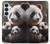 S4008 Panda Family Hülle Schutzhülle Taschen für Samsung Galaxy S26 Plus