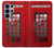S0058 British Red Telephone Box Hülle Schutzhülle Taschen für Samsung Galaxy S26 Ultra