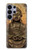 S0344 Buddha Rock Carving Hülle Schutzhülle Taschen für Samsung Galaxy S26 Ultra