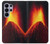 S0745 Volcano Lava Hülle Schutzhülle Taschen für Samsung Galaxy S26 Ultra