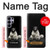 S0878 Black Bear Hülle Schutzhülle Taschen für Samsung Galaxy S26 Ultra