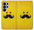 S1145 Yellow Mustache Sun Hülle Schutzhülle Taschen für Samsung Galaxy S26 Ultra