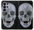 S1286 Diamond Skull Hülle Schutzhülle Taschen für Samsung Galaxy S26 Ultra