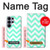 S1723 Mint Chevron Zigzag Hülle Schutzhülle Taschen für Samsung Galaxy S26 Ultra