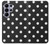 S2299 Black Polka Dots Hülle Schutzhülle Taschen für Samsung Galaxy S26 Ultra