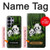 S2441 Panda Family Bamboo Forest Hülle Schutzhülle Taschen für Samsung Galaxy S26 Ultra