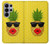 S2443 Funny Pineapple Sunglasses Kiss Hülle Schutzhülle Taschen für Samsung Galaxy S26 Ultra