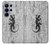 S2446 Gecko Wood Graphic Printed Hülle Schutzhülle Taschen für Samsung Galaxy S26 Ultra