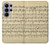 S2504 Vintage Music Sheet Hülle Schutzhülle Taschen für Samsung Galaxy S26 Ultra