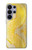 S2713 Yellow Snake Skin Graphic Printed Hülle Schutzhülle Taschen für Samsung Galaxy S26 Ultra
