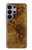 S2861 Antique World Map Hülle Schutzhülle Taschen für Samsung Galaxy S26 Ultra