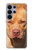 S2903 American Pitbull Dog Hülle Schutzhülle Taschen für Samsung Galaxy S26 Ultra
