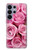 S2943 Pink Rose Hülle Schutzhülle Taschen für Samsung Galaxy S26 Ultra