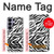 S3056 Zebra Skin Texture Graphic Printed Hülle Schutzhülle Taschen für Samsung Galaxy S26 Ultra