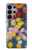 S3342 Claude Monet Chrysanthemums Hülle Schutzhülle Taschen für Samsung Galaxy S26 Ultra