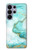 S3399 Green Marble Graphic Print Hülle Schutzhülle Taschen für Samsung Galaxy S26 Ultra