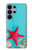 S3428 Aqua Wood Starfish Shell Hülle Schutzhülle Taschen für Samsung Galaxy S26 Ultra