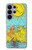 S3435 Tarot Card Moon Hülle Schutzhülle Taschen für Samsung Galaxy S26 Ultra