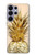 S3490 Gold Pineapple Hülle Schutzhülle Taschen für Samsung Galaxy S26 Ultra