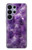 S3713 Purple Quartz Amethyst Graphic Printed Hülle Schutzhülle Taschen für Samsung Galaxy S26 Ultra
