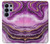 S3896 Purple Marble Gold Streaks Hülle Schutzhülle Taschen für Samsung Galaxy S26 Ultra