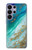 S3920 Abstract Ocean Blue Color Mixed Emerald Hülle Schutzhülle Taschen für Samsung Galaxy S26 Ultra