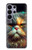 S3971 Cat Painted Color Hülle Schutzhülle Taschen für Samsung Galaxy S26 Ultra