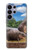 S4031 Baby Hippo Hippopotamus Family Hülle Schutzhülle Taschen für Samsung Galaxy S26 Ultra