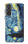 S0213 Van Gogh Starry Nights Hülle Schutzhülle Taschen für Samsung Galaxy A37