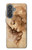 S1045 Leonardo da Vinci Woman's Head Hülle Schutzhülle Taschen für Samsung Galaxy A37