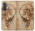 S1045 Leonardo da Vinci Woman's Head Hülle Schutzhülle Taschen für Samsung Galaxy A37