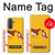S1093 Rooster and Cat Joke Hülle Schutzhülle Taschen für Samsung Galaxy A37