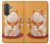 S1217 Maneki Neko Lucky Cat Hülle Schutzhülle Taschen für Samsung Galaxy A37