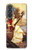 S1420 Saraswati Hindu Goddess Hülle Schutzhülle Taschen für Samsung Galaxy A37
