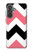 S1849 Pink Black Chevron Zigzag Hülle Schutzhülle Taschen für Samsung Galaxy A37