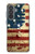 S2349 Old American Flag Hülle Schutzhülle Taschen für Samsung Galaxy A37