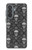 S2371 Skull Vintage Monochrome Pattern Hülle Schutzhülle Taschen für Samsung Galaxy A37