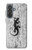 S2446 Gecko Wood Graphic Printed Hülle Schutzhülle Taschen für Samsung Galaxy A37