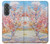 S2450 Van Gogh Peach Tree Blossom Hülle Schutzhülle Taschen für Samsung Galaxy A37