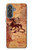 S2485 Dragon Metal Texture Graphic Printed Hülle Schutzhülle Taschen für Samsung Galaxy A37