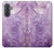 S2690 Amethyst Crystals Graphic Printed Hülle Schutzhülle Taschen für Samsung Galaxy A37
