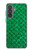 S2704 Green Fish Scale Pattern Graphic Hülle Schutzhülle Taschen für Samsung Galaxy A37