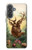 S2841 Vintage Reindeer Christmas Hülle Schutzhülle Taschen für Samsung Galaxy A37