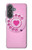 S2847 Pink Retro Rotary Phone Hülle Schutzhülle Taschen für Samsung Galaxy A37